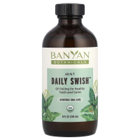 Banyan Botanicals, Organic Daily Swish, мята, 236 мл (8 жидк. Унций)