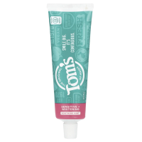 Tom's of Maine, Sensitive + Whitening, зубная паста для чувствительных зубов, без фтора, успокаивающая мята, 113 г (4 унции)