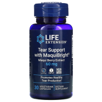 Life Extension, Tear Support with MaquiBright, Maqui Berry Extract, 30 Veggie Caps