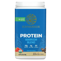 Sunwarrior, Warrior Blend Protein, органический растительный продукт, мокка, 1,65 фунта (750 г)