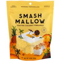 SmashMallow, Поджаренный кокос и ананас, 128 г (4,5 унции)