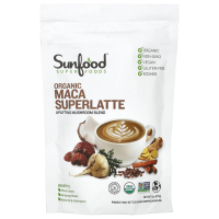 Sunfood, органический суперлатте из маки, 170 г (6 унций)