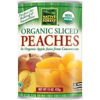 Native Forest, Edward & Sons, Native Forest, Organic Sliced Peaches, 15 oz (425 g)