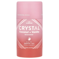 Crystal Body Deodorant, Обогащенный магнием дезодорант, кокос и ваниль, 70 г (2,5 унции)