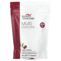 Bariatric Advantage, Multi Chewy Bite, темная вишня, 60 жевательных таблеток