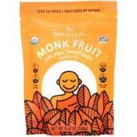 Sweetleaf, Monk Fruit Подсластитель - органический гранулированный 8,47 унции