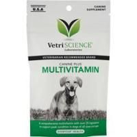 VetriScience, Мультивитамины Canine Plus 30 жевательных резинок