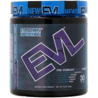 EVLution Nutrition, ENGN Shred, средство активизации перед тренировкой, яростный виноград, 7,8 унц. (222 г)