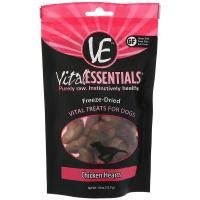 Vital Essentials, Сублимированное лакомство для собак, куриные сердечки, 53,9 г