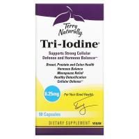 EuroPharma, Terry Naturally, Terry Naturally, Tri-Iodine, 6,25 мг, 90 капсул