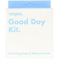 Unpa., Комплект "Хороший день", Очищающие диски и увлажняющие диски, Комплект из 6 штук