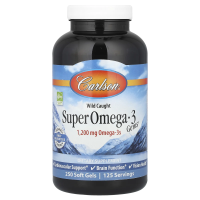 Carlson Super Omega-3 Gems 1200 mg 100 softgels