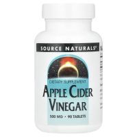 Source Naturals, Яблочный уксус, 500 мг, 90 таблеток