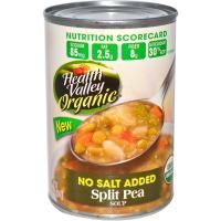Health Valley, Органический гороховый суп, без добавления соли 15 унции (425 г)