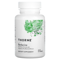 Thorne Research, Берберин-500, 60 капсул