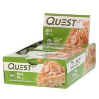 Quest Nutrition, Questbar, Protein Bar, Apple Pie, 12 Bars, 2.12 oz (60 g) Each
