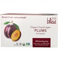 Fruit Bliss, Органическая французская слива, 12 мини-упаковок, 1,76 унц. (50 г) каждая