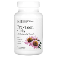 Michael's Naturopathic, Мультвитамины для девочек в предподростковом возрасте, 120 вегетарианских таблеток
