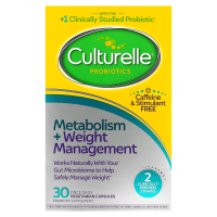 Culturelle, пробиотики для здорового метаболизма и коррекции веса, 12 млрд КОЕ, 30 вегетарианских капсул