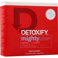 Detoxify, Mighty Clean - Травяное очищение Тропические фрукты 3 бут