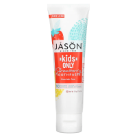 Jason Natural, Только для детей! Натуральная зубная паста со вкусом клубники, 4,2 унции (119 г)