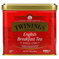 Twinings, Классический листовой чай, English Breakfast, 7,05 унций (200 г)