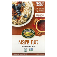 Nature's Path, Organic, Instant Oatmeal, Maple Nut, 8 Packets, 50 g Each