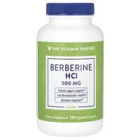 The Vitamin Shoppe, берберин гидрохлорид, 500 мг, 120 растительных капсул