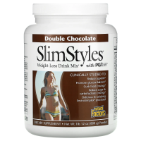 Natural Factors, SlimStyles Двойной шоколад 800 грамм