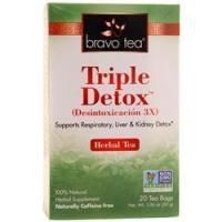 Bravo Tea, Травяной чай с тройной детоксикацией 20 пакетиков