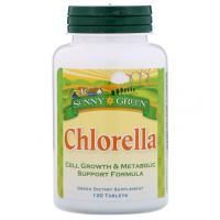 Sunny Green, Chlorella, 120 Tablets