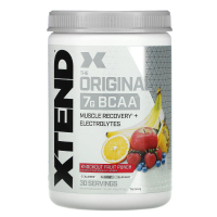 Xtend, The Original, 7 г аминокислот с разветвленными цепями, со вкусом фруктового пунша, 405 г (14,3 унции)