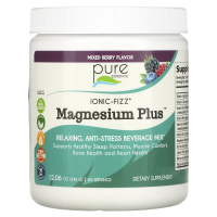 Pure Essence, Ionic-Fizz Magnesium Plus, ягодная смесь, 12,06 унций (342 г)
