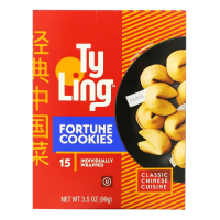 Ty Ling, Печенье с предсказанием, 15 штук в индивидуальной упаковке