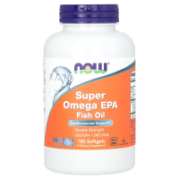 Now Foods, Super EPA, Молекулярно дистиллирован, 120 Капсул