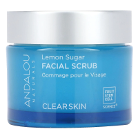 Andalou Naturals, Facial Scrub, Lemon Sugar, Clarifying, 1.7 fl oz (50 ml)