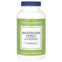 The Vitamin Shoppe, экстракт боярышника, 300 вегетарианских капсул