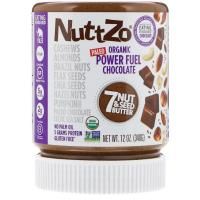 Nuttzo, Органическое шоколадное масло 7 орехов и семян, заряд энергии, 12 унций (340 г)