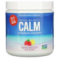 Natural Vitality, Calm, The Anti-Stress Drink Mix, Raspberry-Lemon Flavor, 8 oz (226 g)