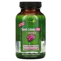 Irwin Naturals, Steel-Libido розовый для женщин 60 софтгелей