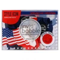 Invisibobble, Sprunchie Original, американский флаг, 2 шт.