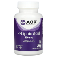 Advanced Orthomolecular Research AOR, R-Lipoic Acid, 150 mg, 90 Vegan Capsules