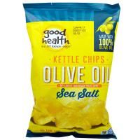Good Health Natural Foods, Чипсы Kettle Style, оливковое масло, морская соль, 5 унций (141,7 г)