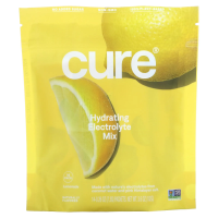 Cure Hydration, сбалансированная смесь электролитов, лимон, 14 отдельных пакетиков по 8,3 г (0,29 унции)