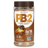 PB2 Foods, PB2, Арахисовое масло в форме сухого порошка с шоколадом высшего качества, 6.5 унций (184 г)