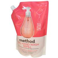 Method, Гель-мыло для рук в экономичной упаковке, Розовый грейпфрут, 34 жидких унций