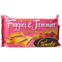 Pamela's Products, Figgies и Jammies, очень большие печенья, малина и инжир, 9 унций(255 г)