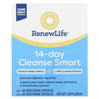 Renew Life, Advanced Cleanse Smart, 2 бутылки, в каждой 60 овощных капсул