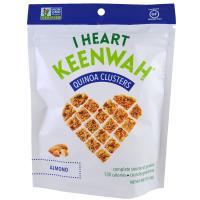 I Heart Keenwah, Кусочки с киноа, Миндаль, 4 унции (113,4 г)