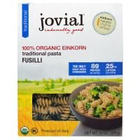 Jovial, Органическая традиционная паста (макаронные изделия), фузилли, 12 унций (340 г)